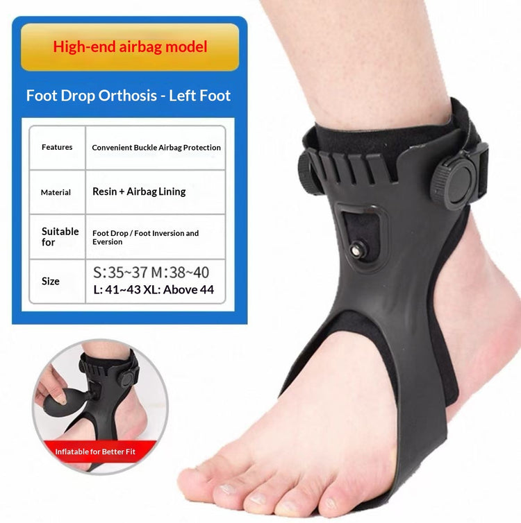 Knob Adjustment Plantar Fasciitis Splint Brace Buckle Airbag Dorsal Drop Foot Orthopedic Brace Comfortable Skin-friendly by DigestWell Co.
