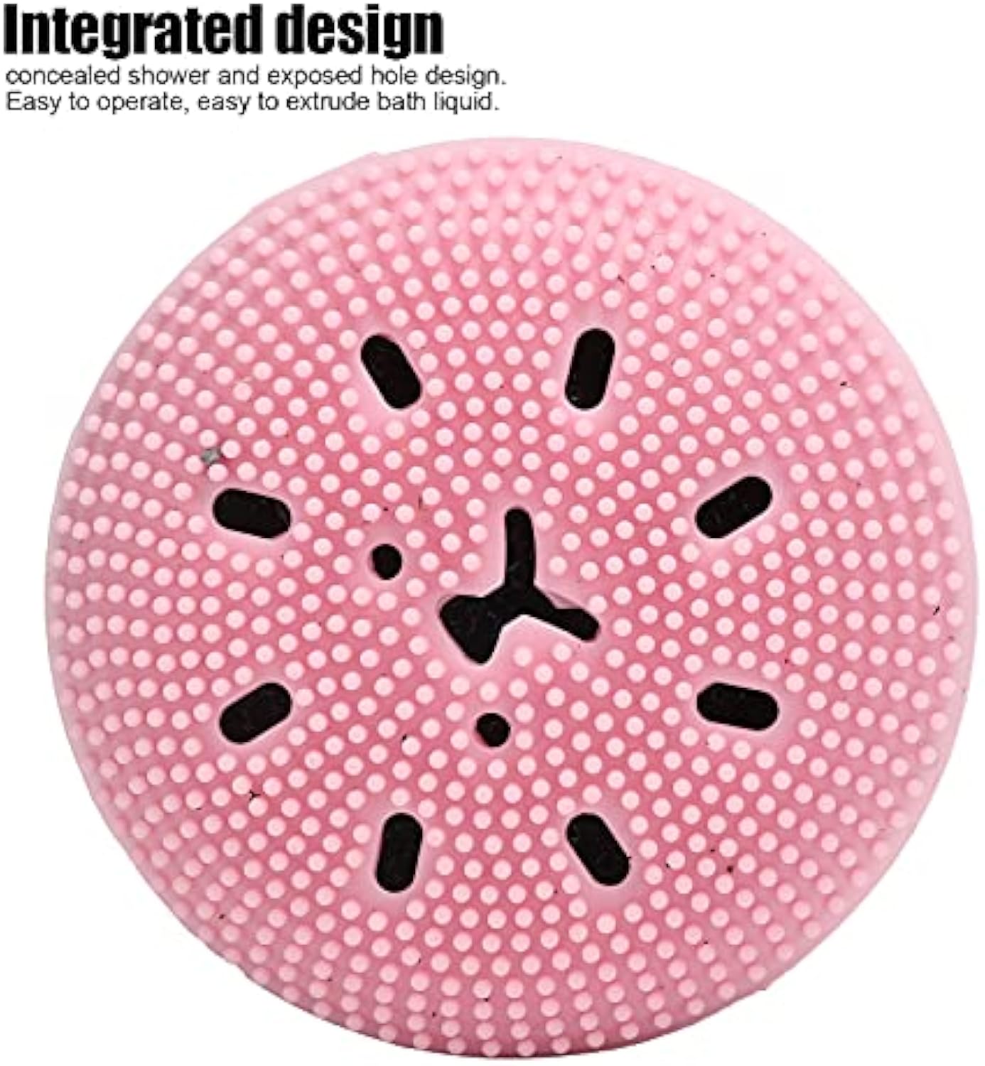 Dog Bath Brush Cat Rubber Soft Foaming Bath Brush Shower Scrubber With Shampoo Dispenser by DigestWell Co.
