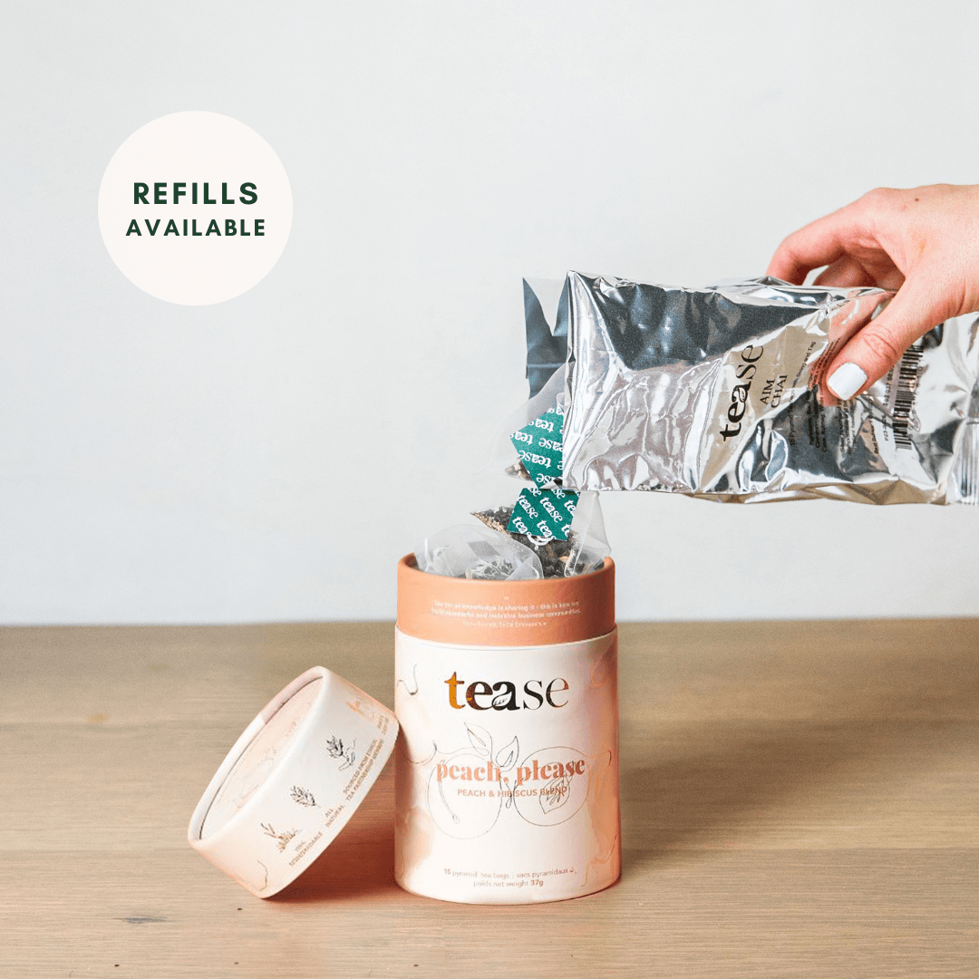 Peach, Please by Tease - Tea Inspired Wellness & Beauty