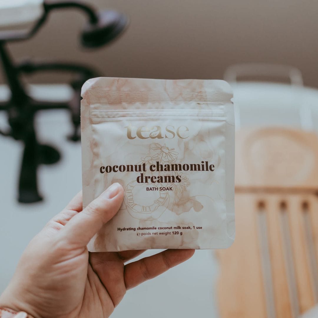 Coconut Chamomile Dreams Bath Soak by Tease - Tea Inspired Wellness & Beauty