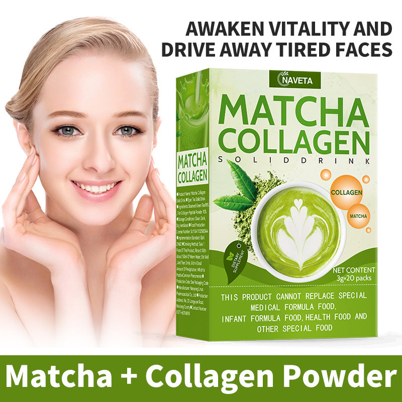 Glutathione Collagen Matcha Powder by DigestWell Co.