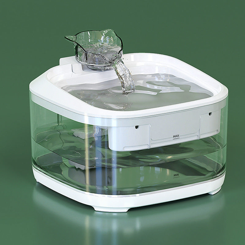 Smart Automatic Circulating Filtration Pet Water Fountain With A Large Capacity by DigestWell Co.