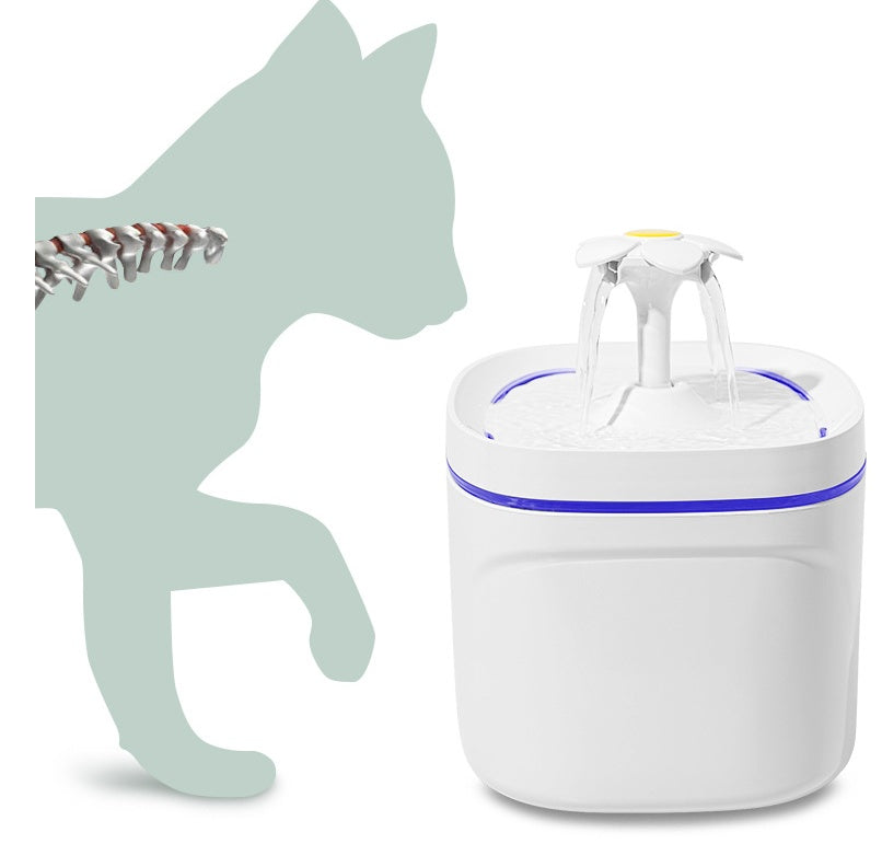 The New Pet Automatic Drinking Fountain Cats And Dogs Drinking Water Basin by DigestWell Co.