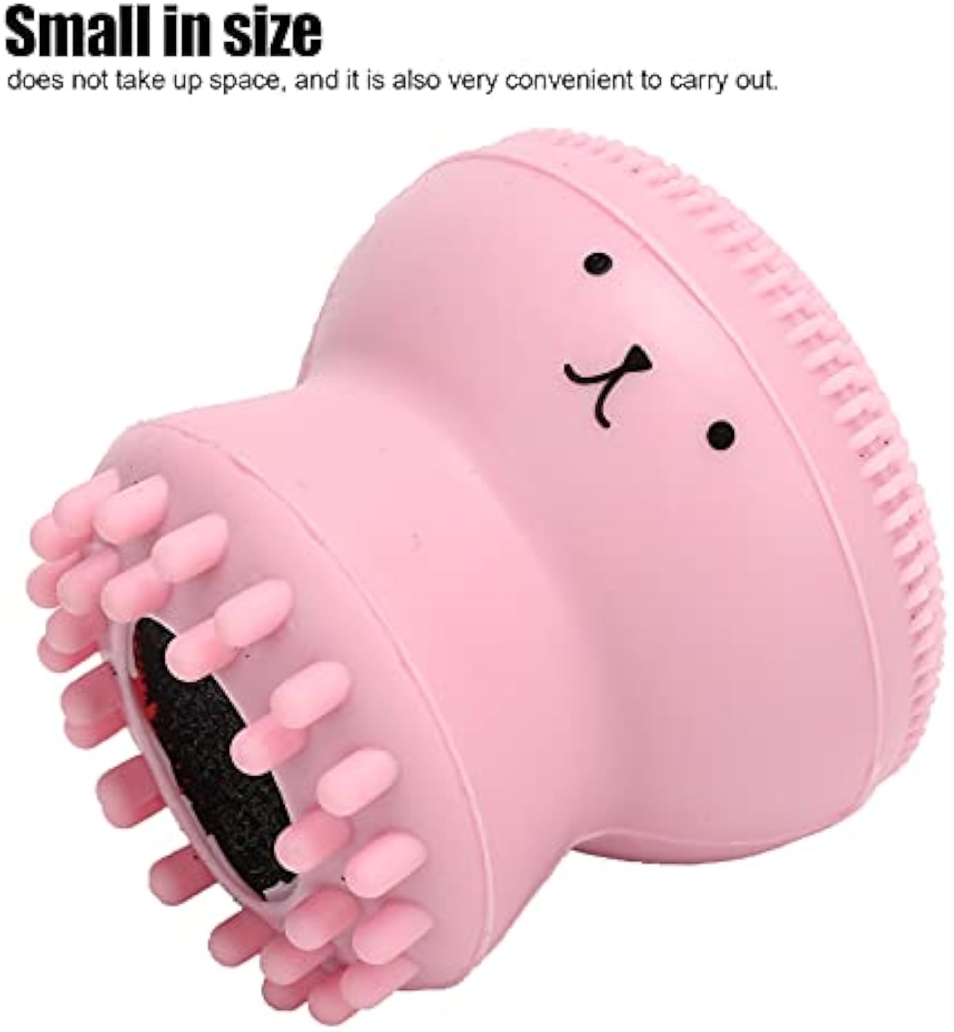 Dog Bath Brush Cat Rubber Soft Foaming Bath Brush Shower Scrubber With Shampoo Dispenser by DigestWell Co.
