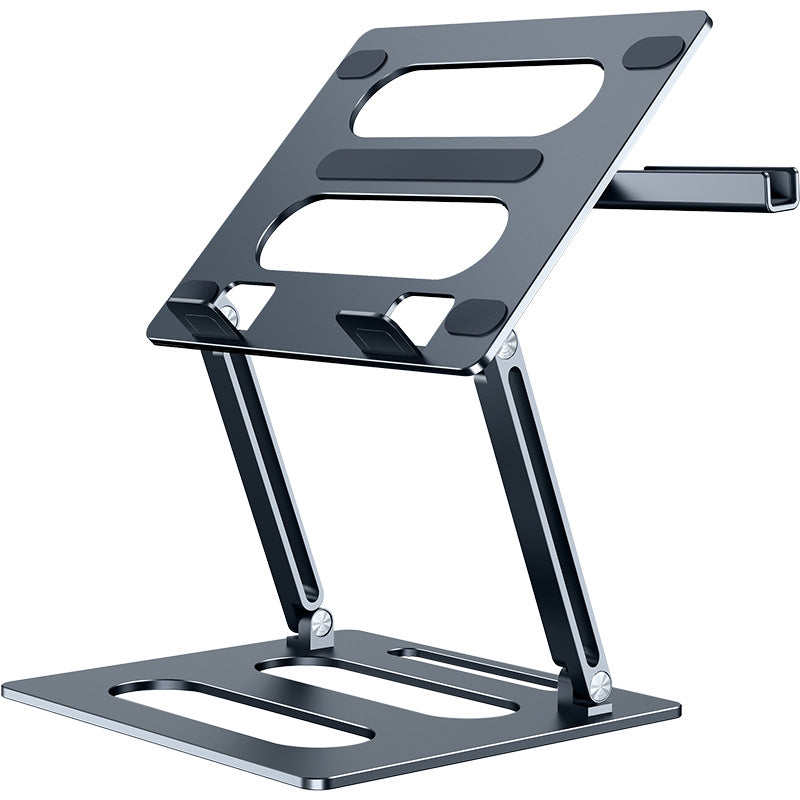 Metal Laptop Stand Office Adjustable Lift Table by DigestWell Co.