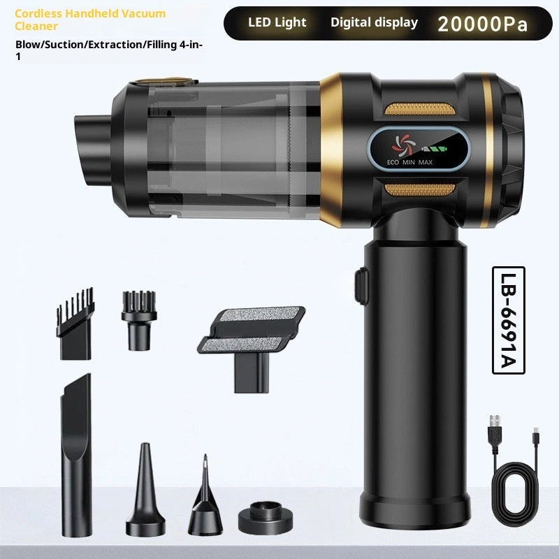 Home Rechargeable Portable Car Vacuum Cleaner by DigestWell Co.