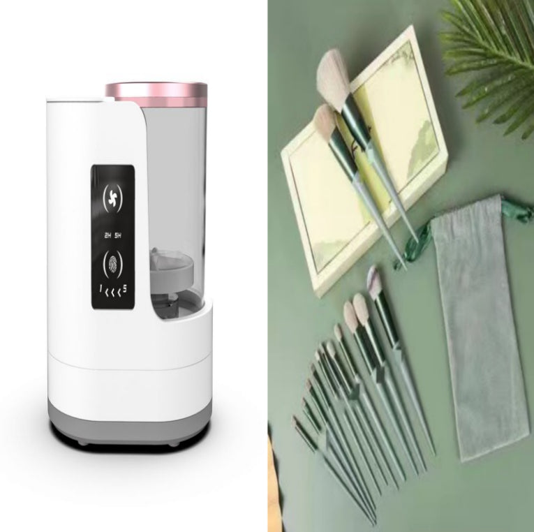 Electric Makeup Brush Cleaner Rechargeable Makeup Brushes Cleaning Tool Automatic Makeup Brush Cleaning Stand Device by DigestWell Co.