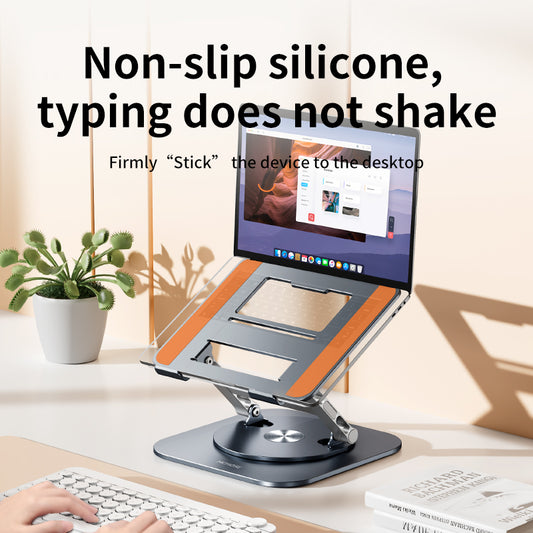 Adjustable Aluminum Laptop Stand for Desk and iPad by DigestWell Co.