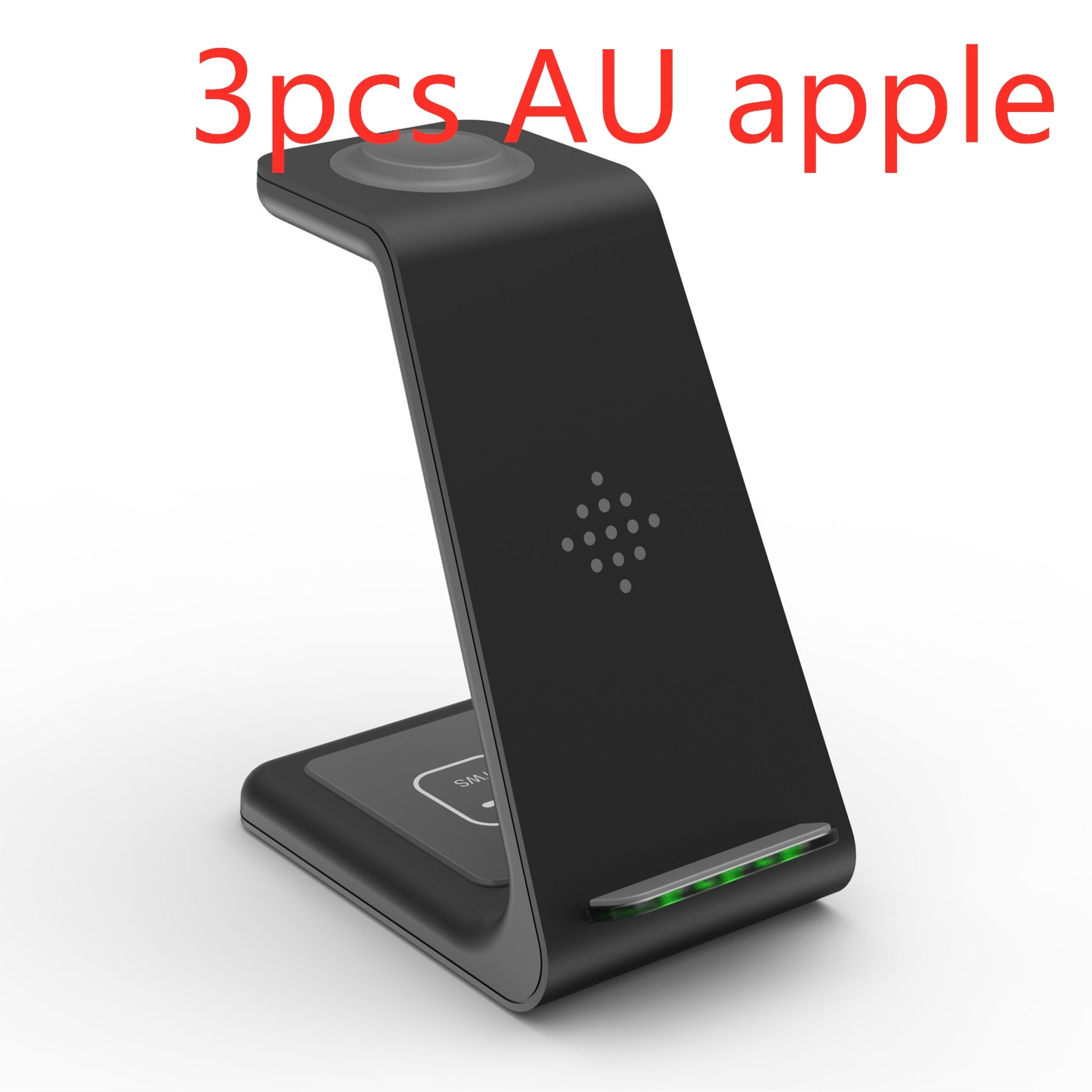 3 In 1 Fast Charging Station Wireless Charger Stand Wireless Quick Charge Dock For Phone Holder by DigestWell Co.