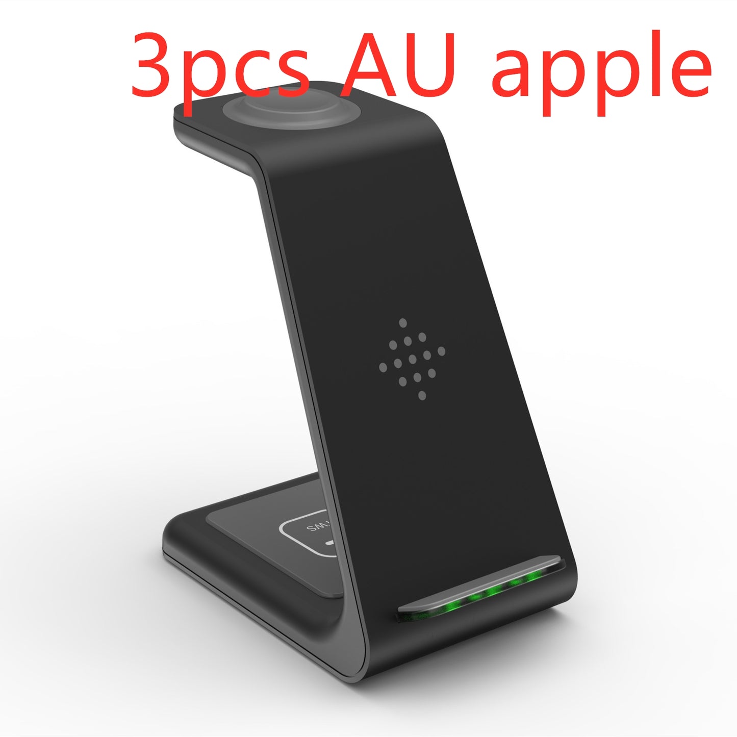 3 In 1 Fast Charging Station Wireless Charger Stand Wireless Quick Charge Dock For Phone Holder by DigestWell Co.