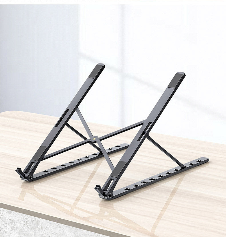 X Style Adjustable Foldable Aluminum Laptop Stand by DigestWell Co.