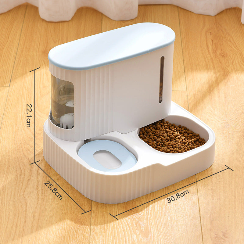 Cat Automatic Drinking Fountain Feeder Integrated Water Feeder Pet Supplies by DigestWell Co.