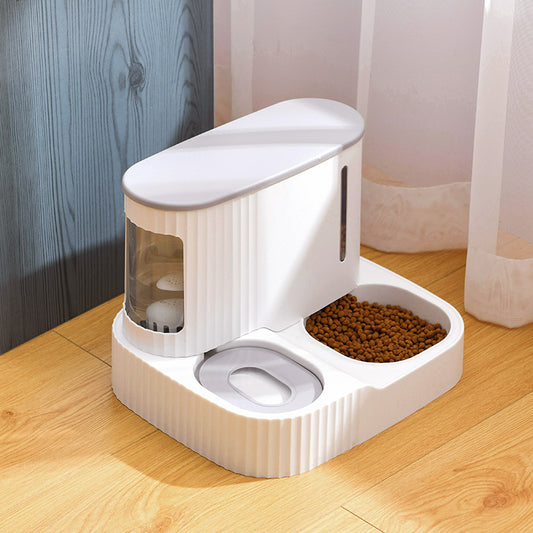 Cat Automatic Drinking Fountain Feeder Integrated Water Feeder Pet Supplies by DigestWell Co.