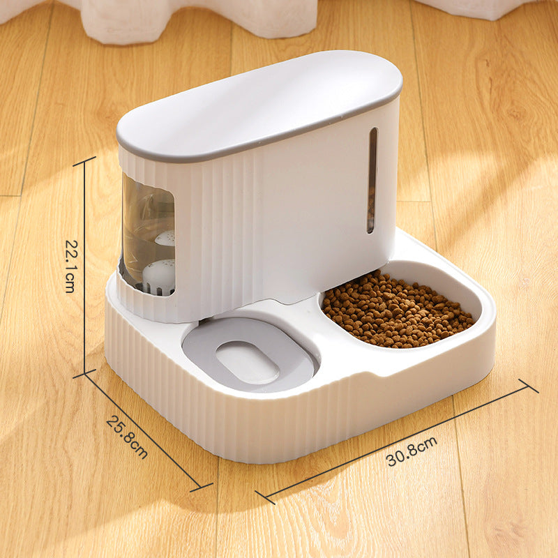 Cat Automatic Drinking Fountain Feeder Integrated Water Feeder Pet Supplies by DigestWell Co.