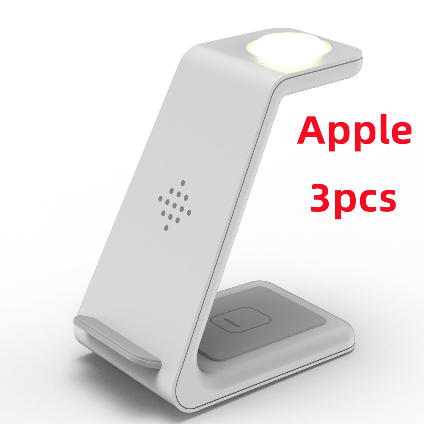 3 In 1 Fast Charging Station Wireless Charger Stand Wireless Quick Charge Dock For Phone Holder by DigestWell Co.