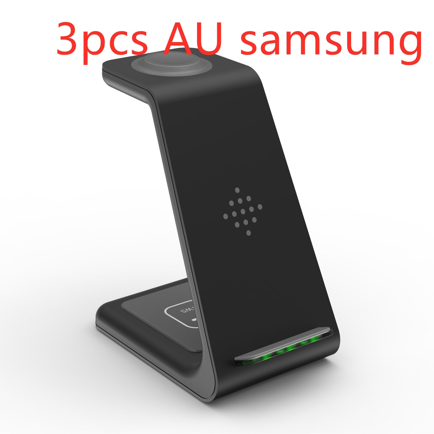 3 In 1 Fast Charging Station Wireless Charger Stand Wireless Quick Charge Dock For Phone Holder by DigestWell Co.