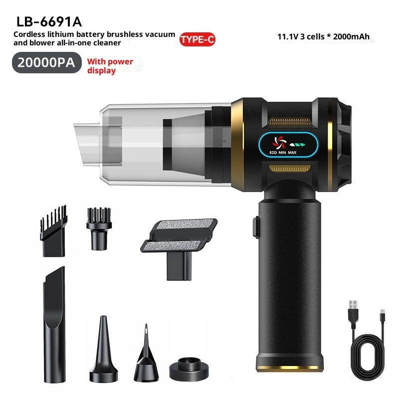 Home Rechargeable Portable Car Vacuum Cleaner by DigestWell Co.