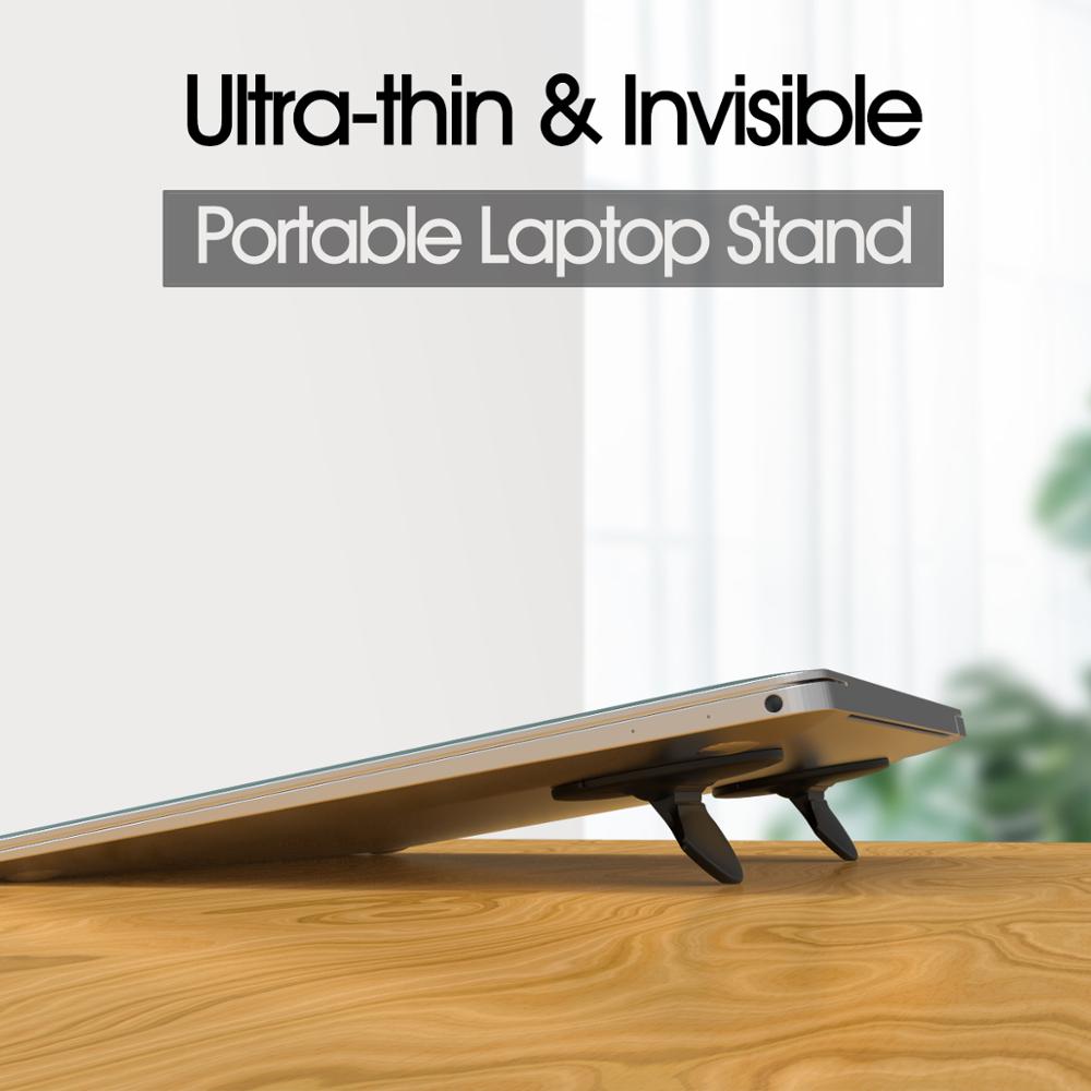 Adjustable Mini Portable Invisible Laptop Stand by DigestWell Co.