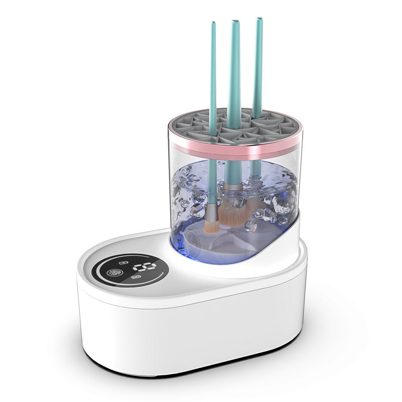 Electric Makeup Brush Cleaner Rechargeable Makeup Brushes Cleaning Tool Automatic Makeup Brush Cleaning Stand Device by DigestWell Co.