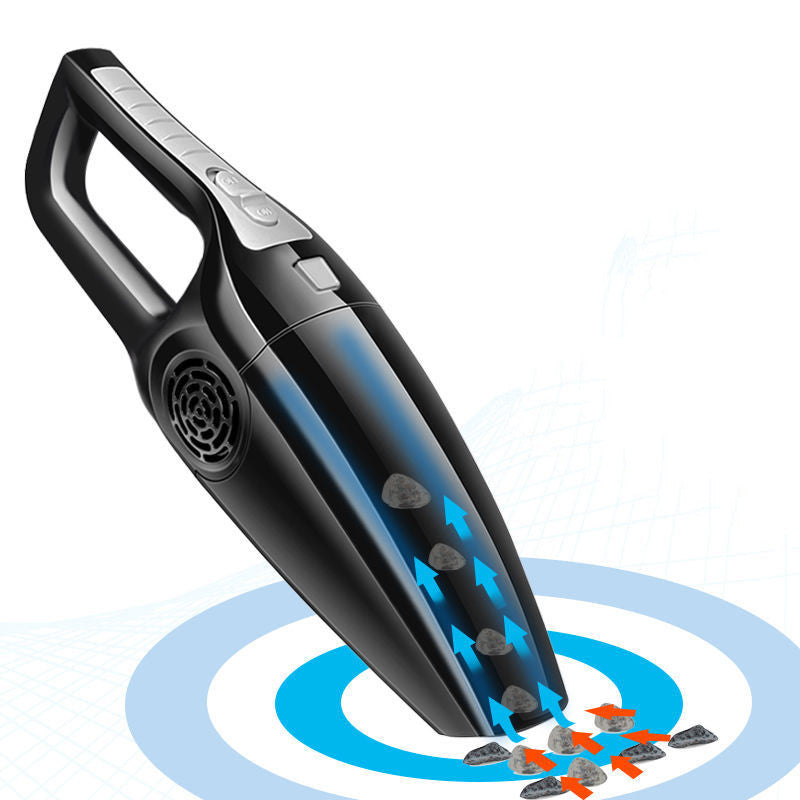 AutoClean Tm Wireless Portable Car Vacuum Cleaner by DigestWell Co.