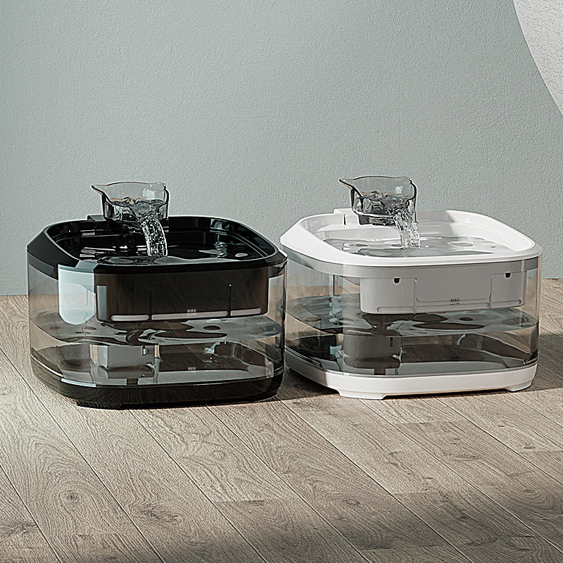 Smart Automatic Circulating Filtration Pet Water Fountain With A Large Capacity by DigestWell Co.