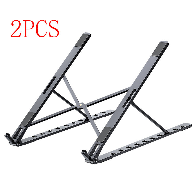 X Style Adjustable Foldable Aluminum Laptop Stand by DigestWell Co.