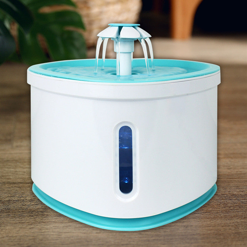 Automatic Pet Water Fountain With LED Electric USB by DigestWell Co.