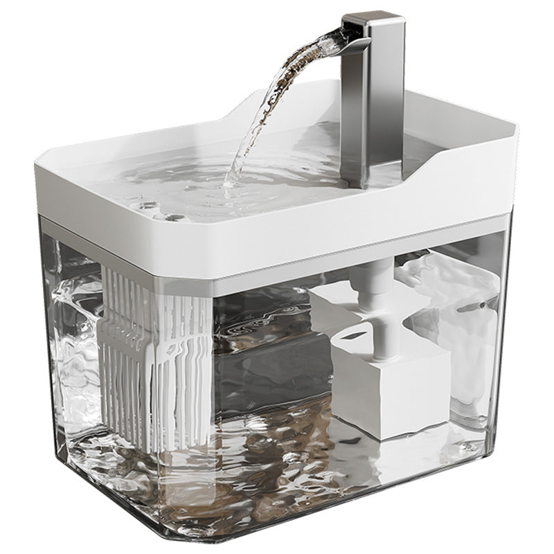 Pet Automatic Water Dispenser Filter Circulating Flowing Live Water Cat Water Fountain by DigestWell Co.