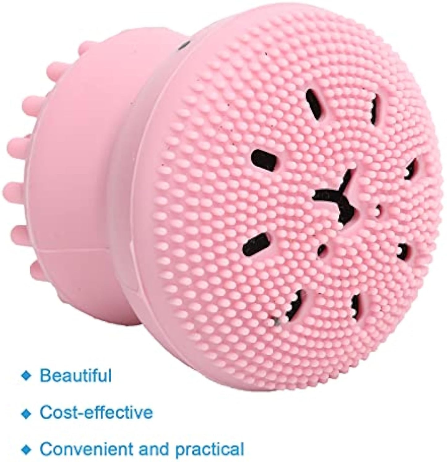 Dog Bath Brush Cat Rubber Soft Foaming Bath Brush Shower Scrubber With Shampoo Dispenser by DigestWell Co.