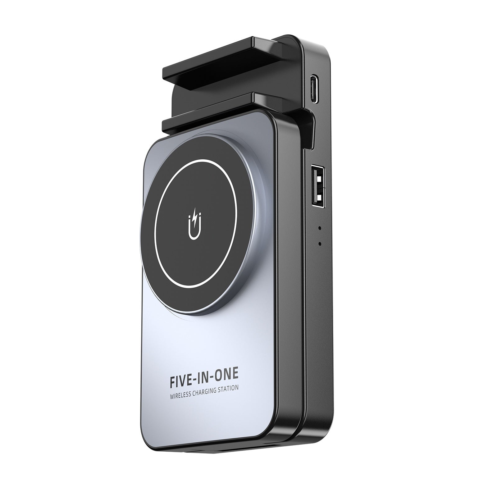 5-in-1 Multifunctional Wireless Charging Station With A Foldable Magnetic Holder For Your Desk by DigestWell Co.
