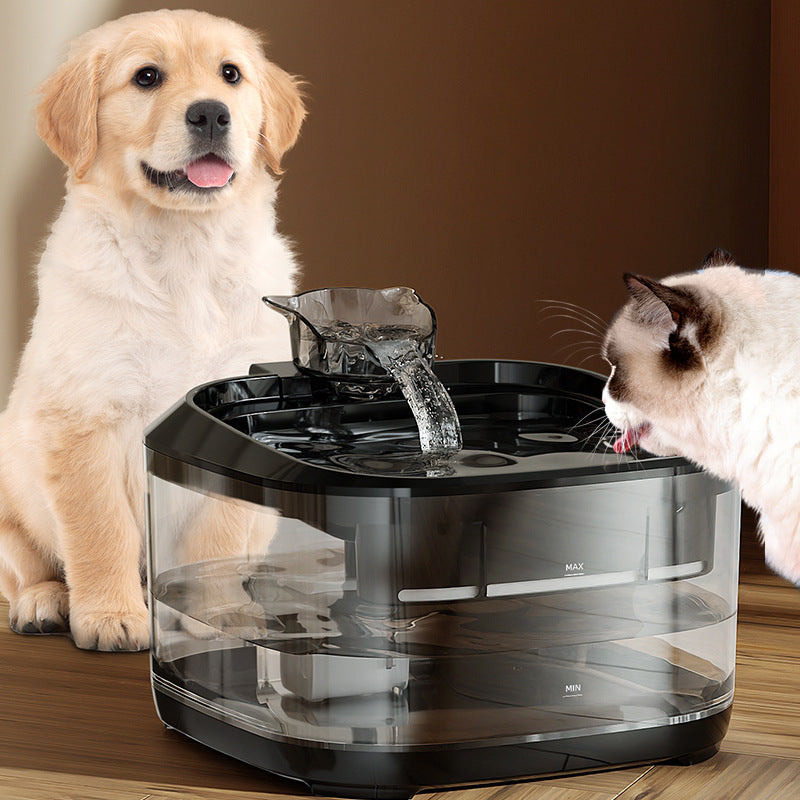 Smart Automatic Circulating Filtration Pet Water Fountain With A Large Capacity by DigestWell Co.