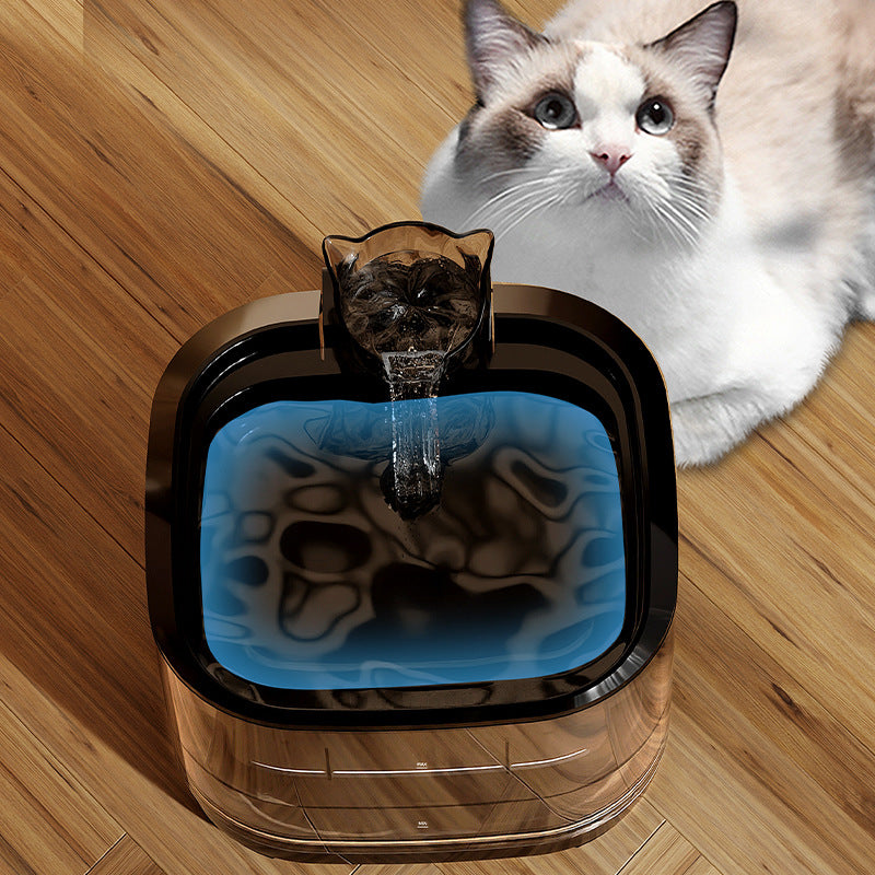 Smart Automatic Circulating Filtration Pet Water Fountain With A Large Capacity by DigestWell Co.