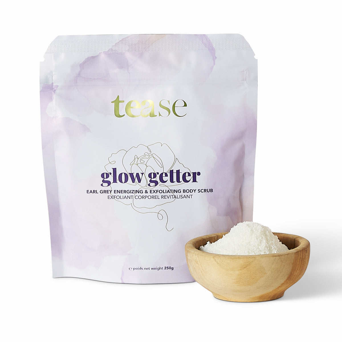 Glow Getter Earl Grey Body Scrub by Tease - Tea Inspired Wellness & Beauty