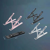 8 Gear Foldable Laptop plastic Stand Holder Portable Notebook Support Base Adjustable Riser Cooling Bracket Cooler Accessories by DigestWell Co.