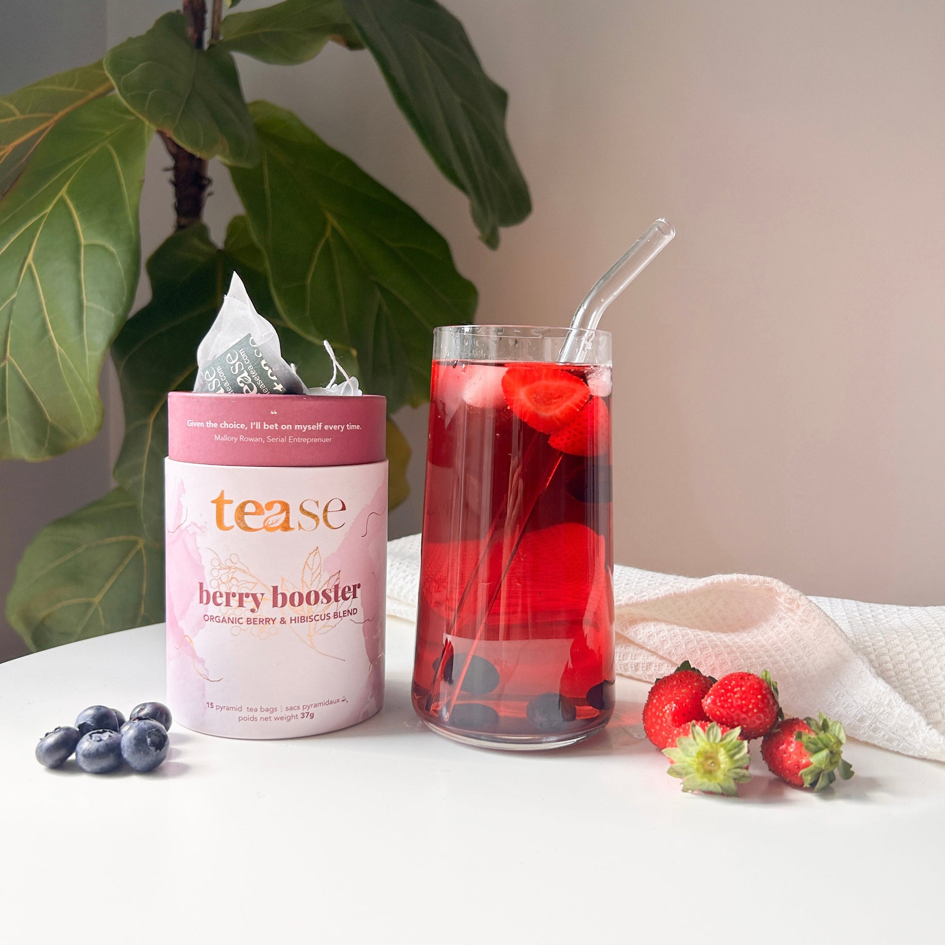 Berry Booster (Organic) by Tease - Tea Inspired Wellness & Beauty