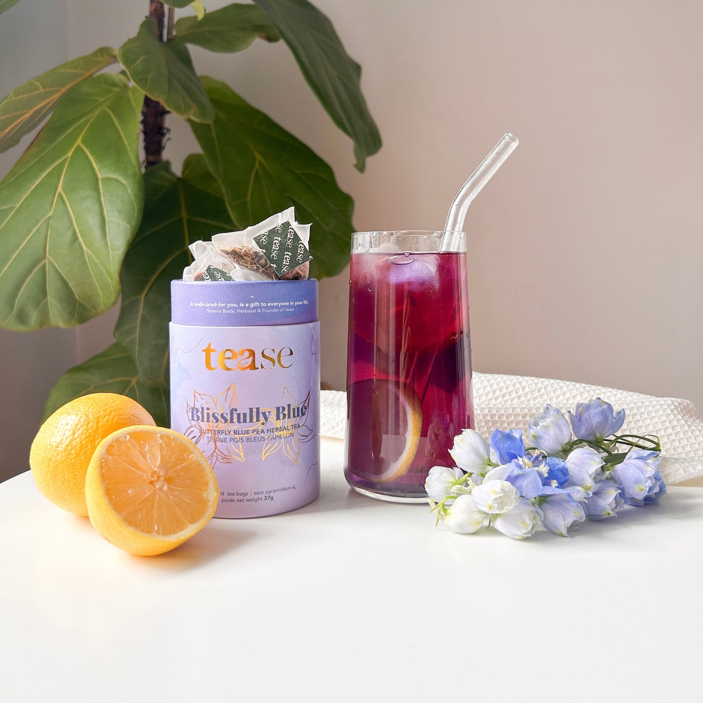Blissfully Blue (Organic) by Tease - Tea Inspired Wellness & Beauty