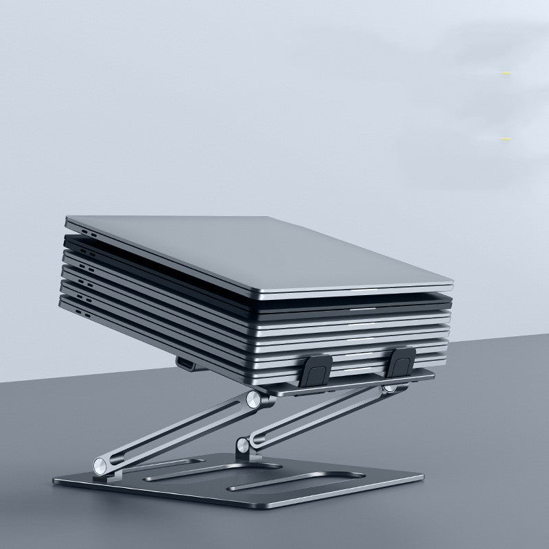 Metal Laptop Stand Office Adjustable Lift Table by DigestWell Co.