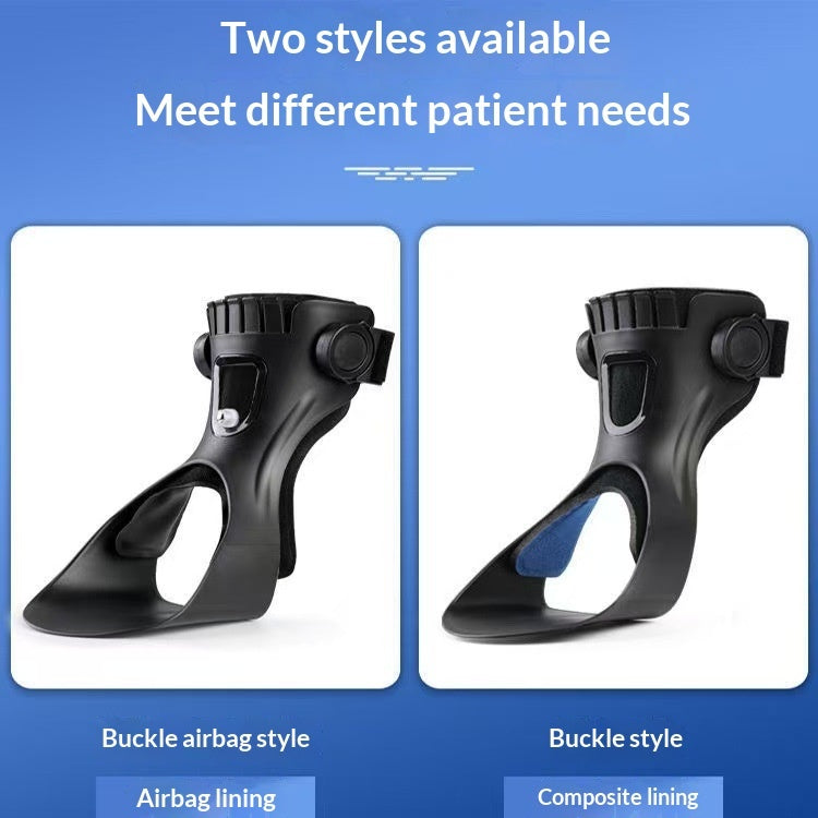 Knob Adjustment Plantar Fasciitis Splint Brace Buckle Airbag Dorsal Drop Foot Orthopedic Brace Comfortable Skin-friendly by DigestWell Co.