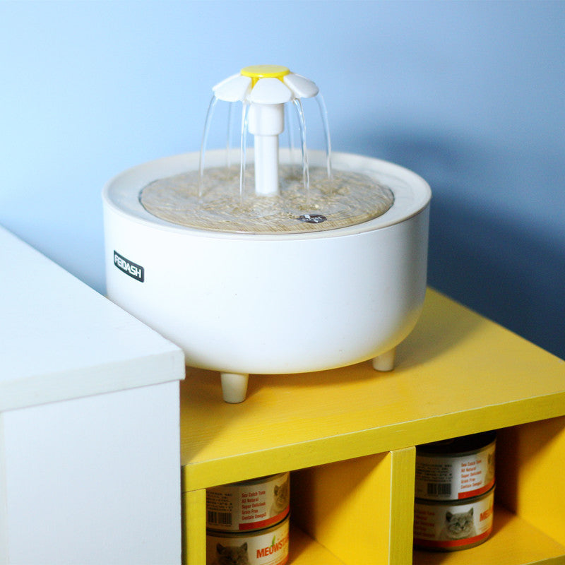 Household Automatic Circulating Filtration Pet Water Fountain by DigestWell Co.