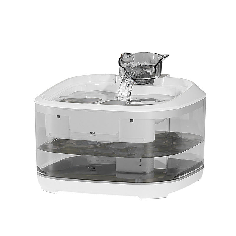 Smart Automatic Circulating Filtration Pet Water Fountain With A Large Capacity by DigestWell Co.