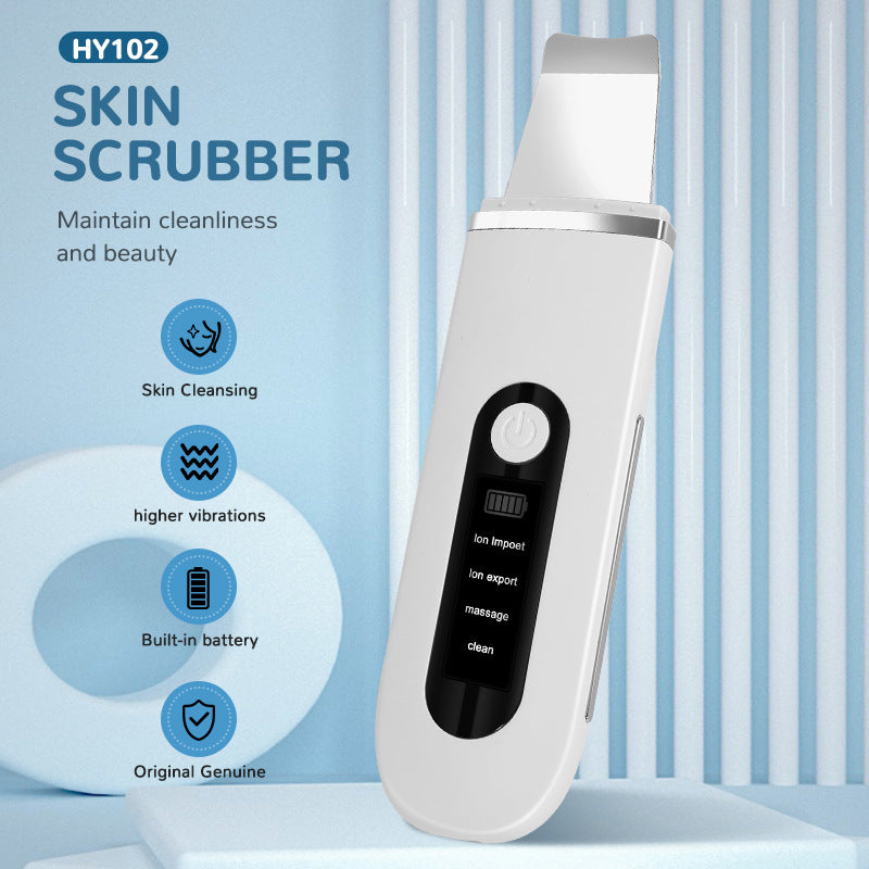 Ultrasonic Facial Scrubber Pore-cleansing Cleansing Device by DigestWell Co.