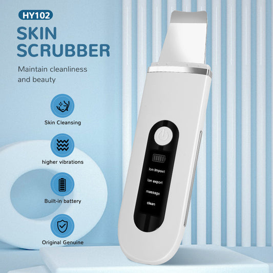 Ultrasonic Facial Scrubber Pore-cleansing Cleansing Device by DigestWell Co.