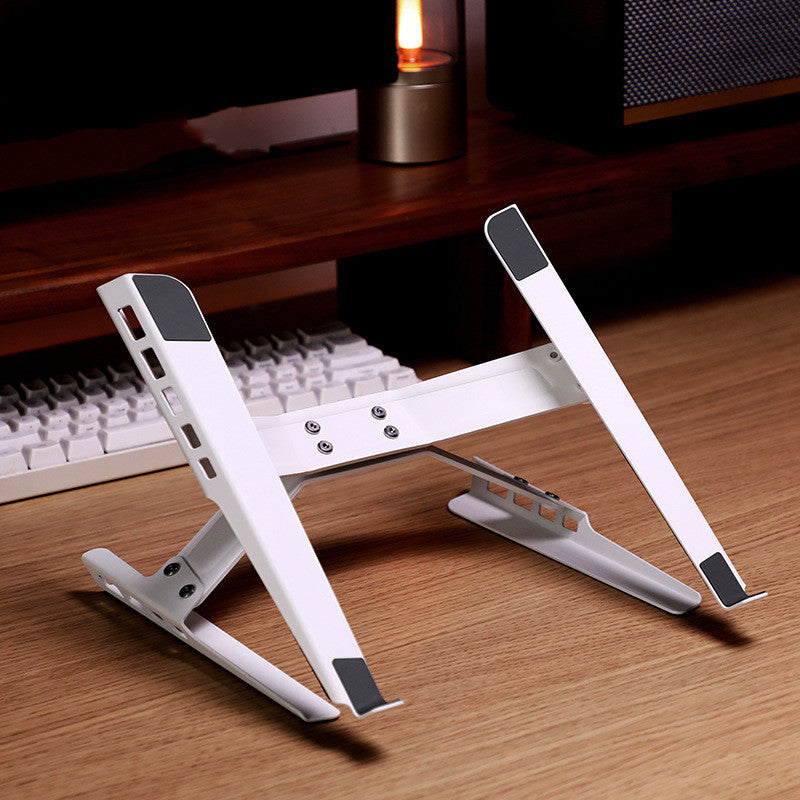Simple Vertical Aluminum Laptop Stand Adjustable by DigestWell Co.
