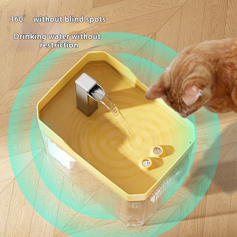 Pet Automatic Water Dispenser Filter Circulating Flowing Live Water Cat Water Fountain by DigestWell Co.