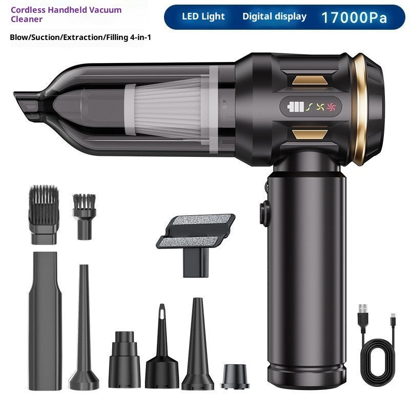 Home Rechargeable Portable Car Vacuum Cleaner by DigestWell Co.