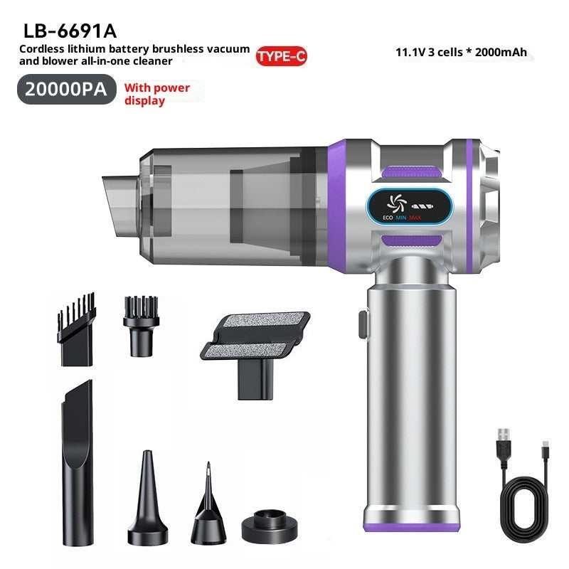 Home Rechargeable Portable Car Vacuum Cleaner by DigestWell Co.