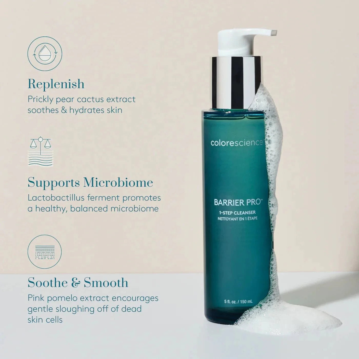ColoreScience Barrier Pro™ 1-Step Cleanser (150mL) by Monarch MD Medical Aesthetics