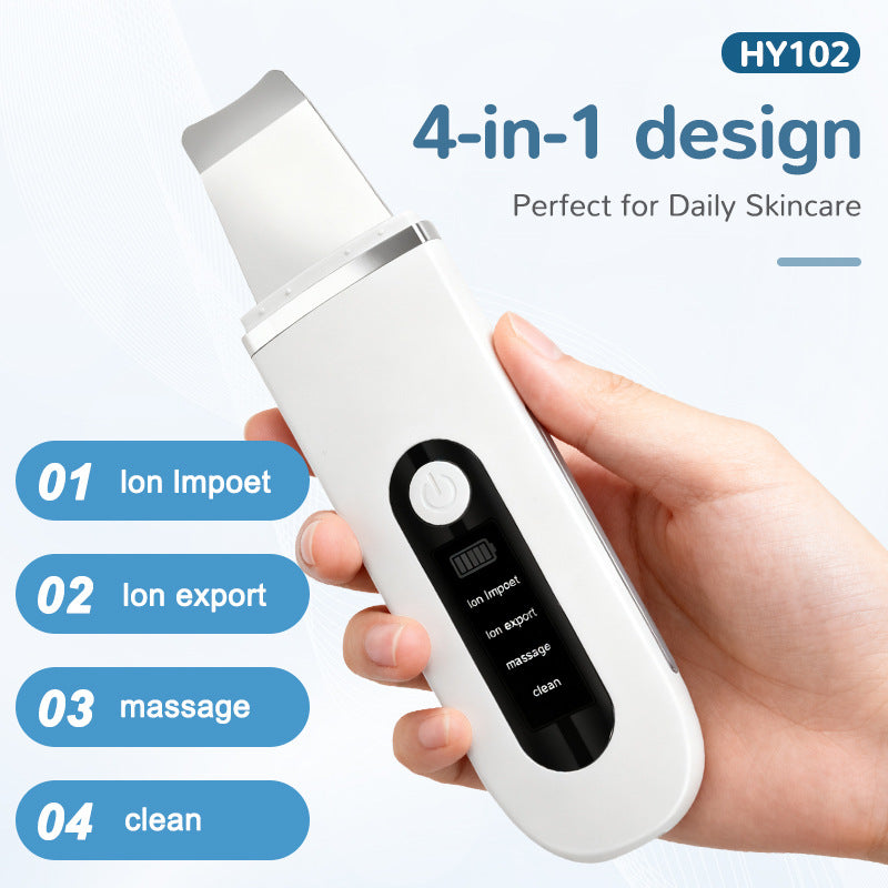 Ultrasonic Facial Scrubber Pore-cleansing Cleansing Device by DigestWell Co.