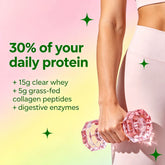 WINYEL Nutrition Clear Protein Collagen Peptides, Raspberry Lemonade, 20g Protein, Zero Sugar, Grass-Fed Whey, 250g by DigestWell Co.