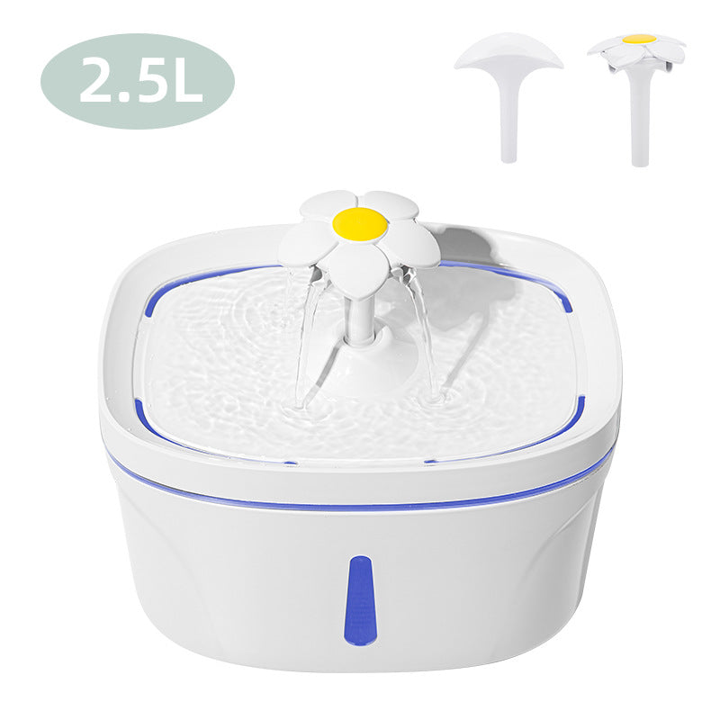 The New Pet Automatic Drinking Fountain Cats And Dogs Drinking Water Basin by DigestWell Co.